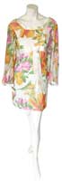 1960s Mod Floral dress