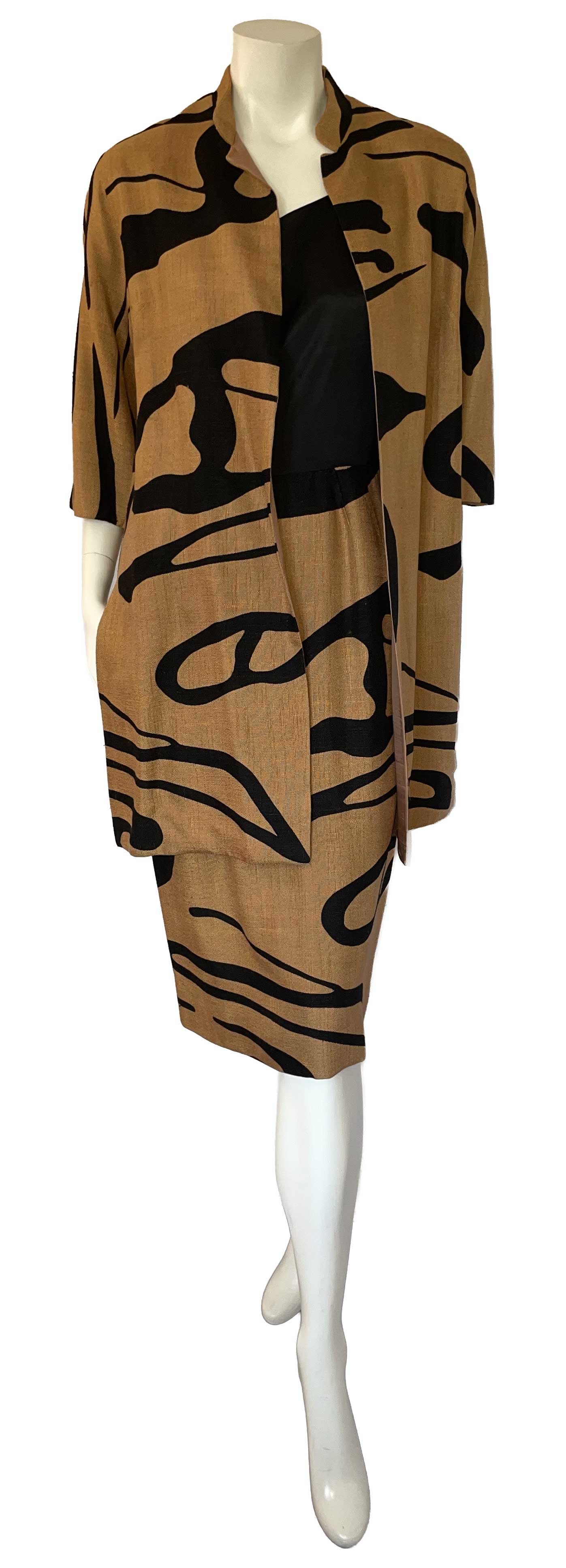 1960s dress and jacket combo