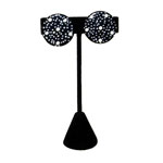 polka dot earrings