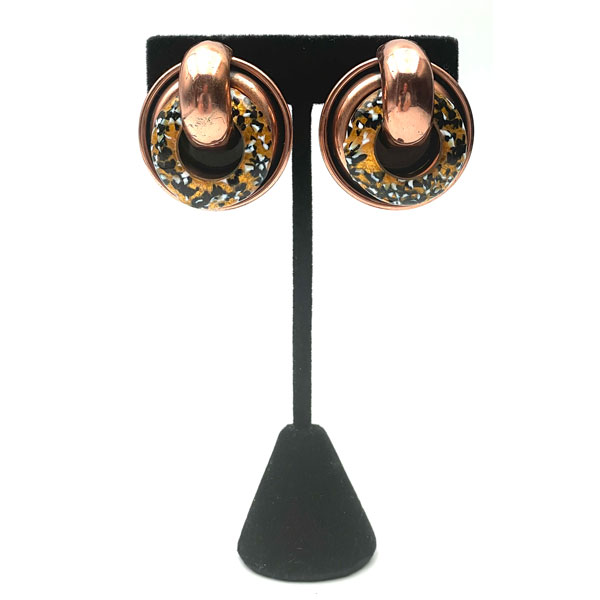 Matisse copper earrings