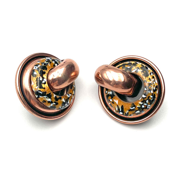 Matisse copper earrings