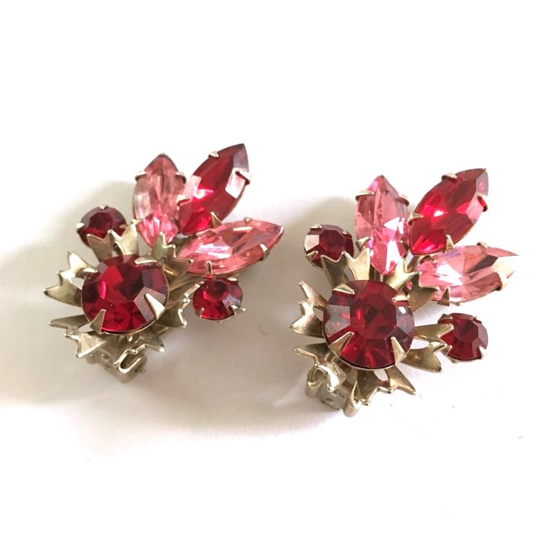 rhinestone earrings