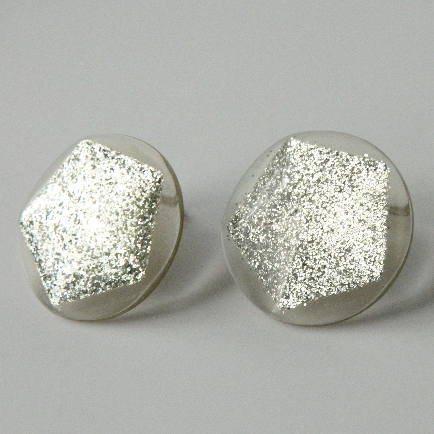 vintage glitter earrings