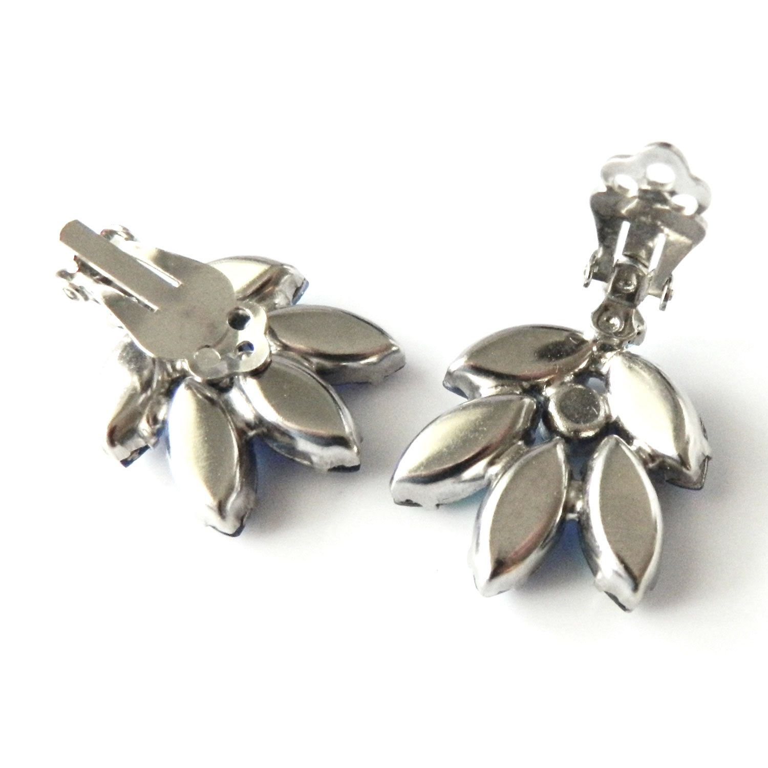 vintage rhinestone earrings