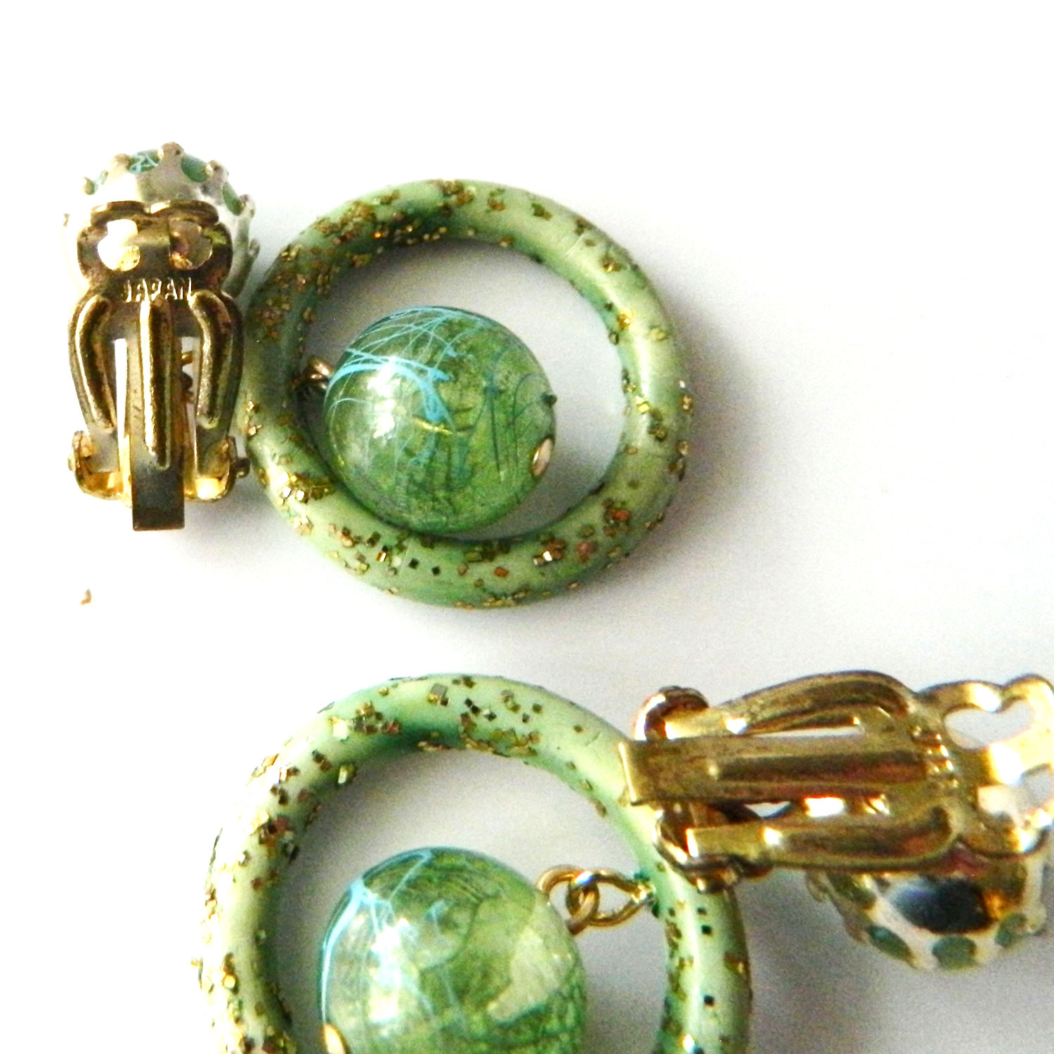 vintage drop earrings