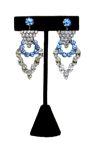 rhinestone earrings