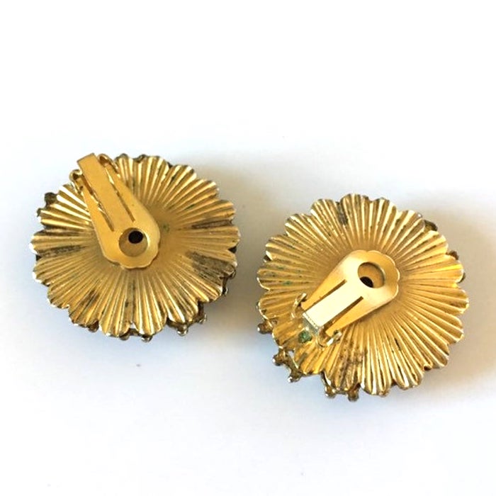 vintage clip earrings