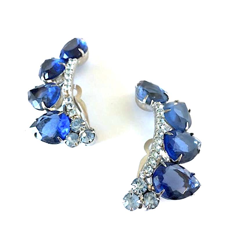 rhinestone earrings