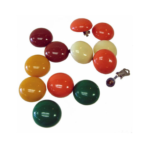 vintage clip earrings