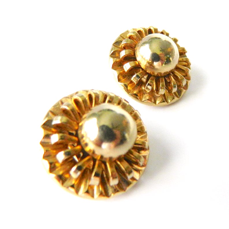 vintage clip on earrings