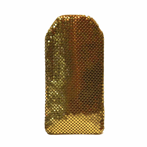 Vintage 1940's gold mesh eyeglass case