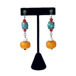 Indian drop earrings