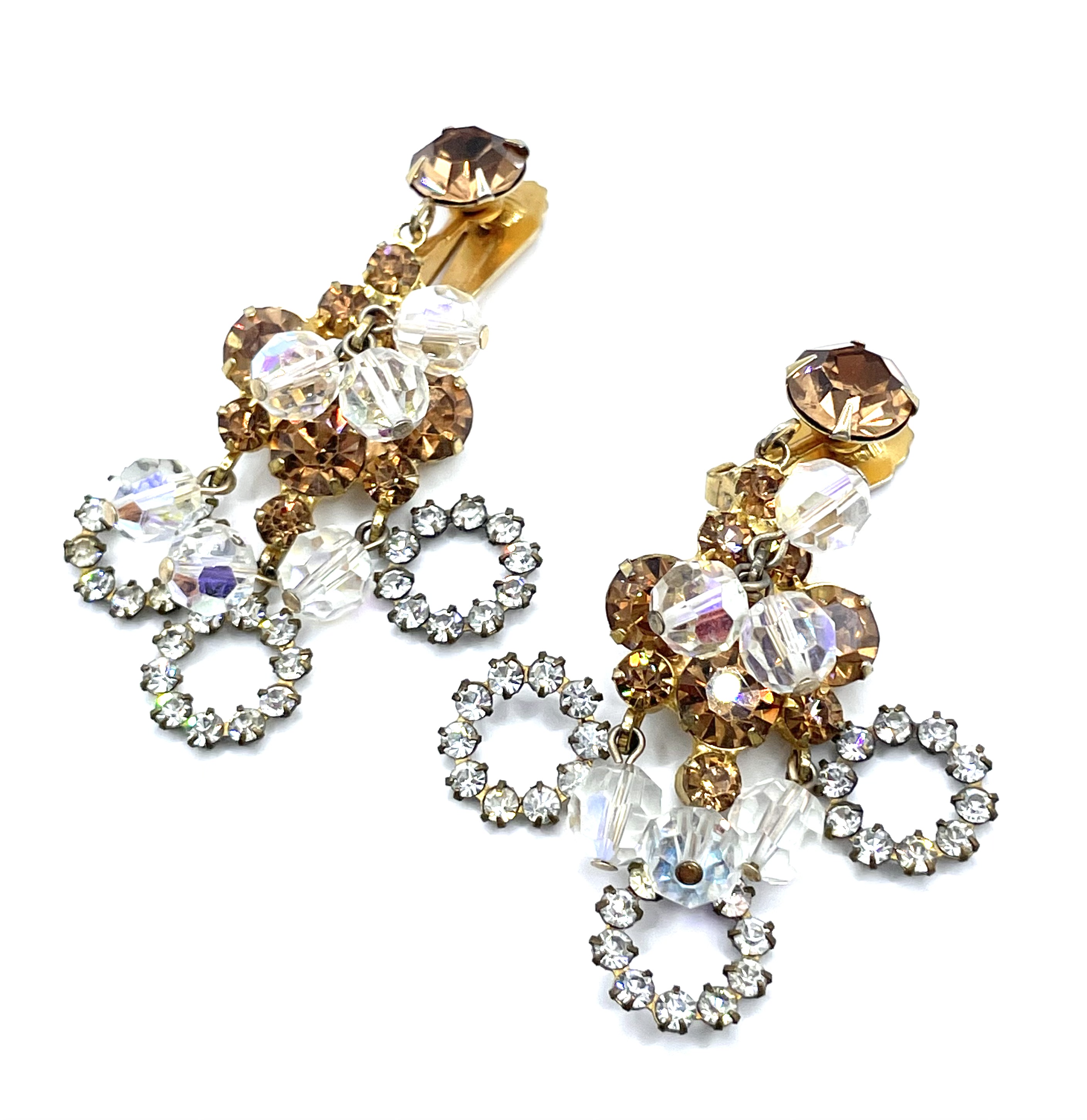 crystal earrings