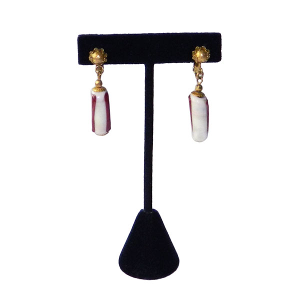 1950s Miriam Haskell earrings