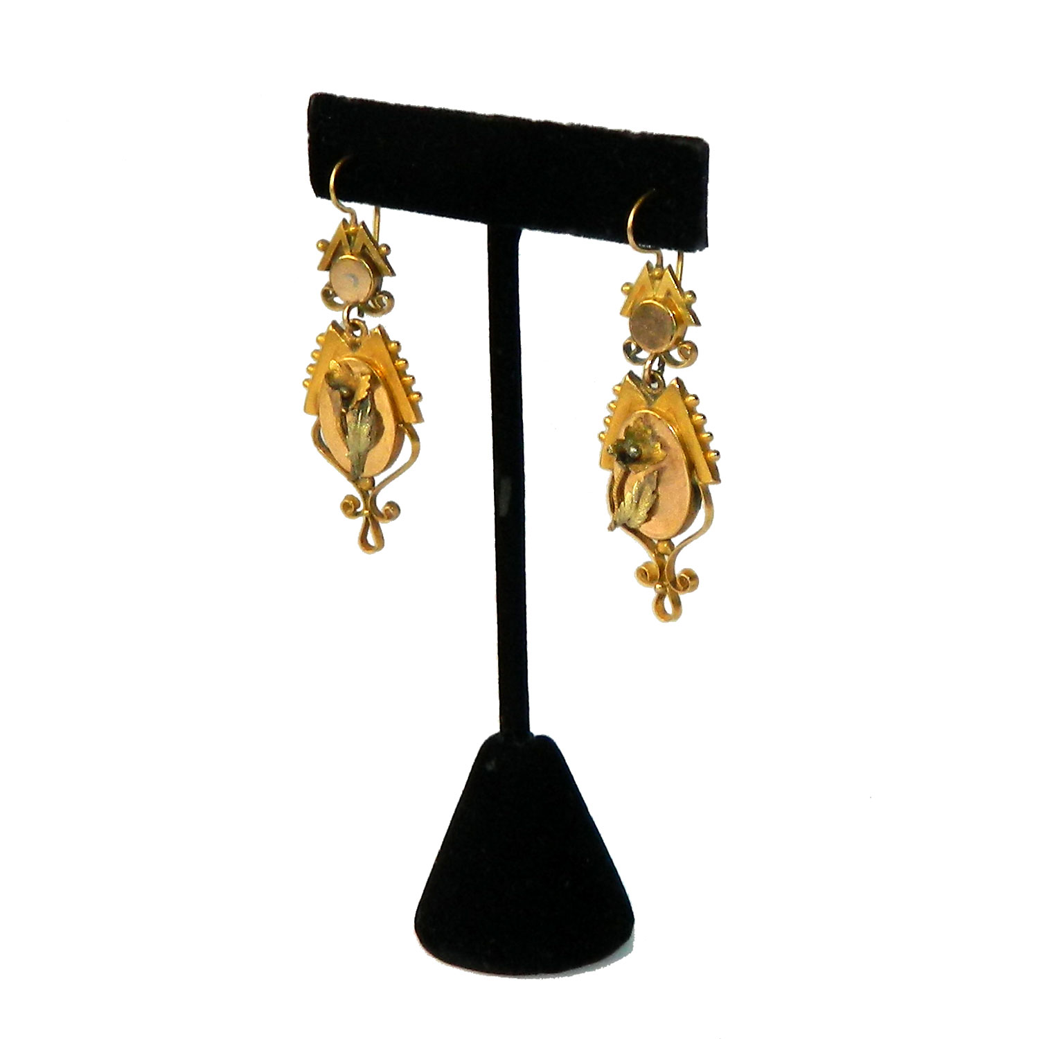 Antique drop earrings