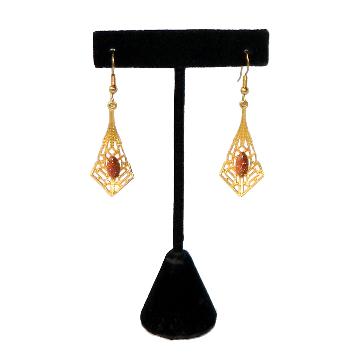 Antique drop earrings