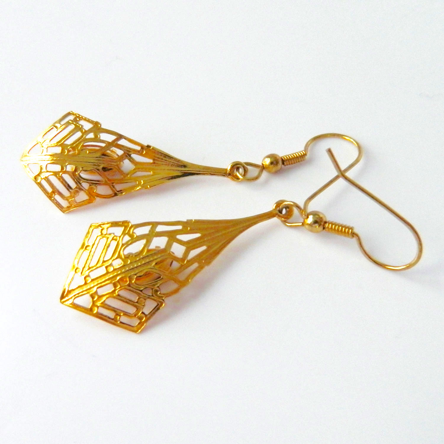 Victorian revival drop earrings