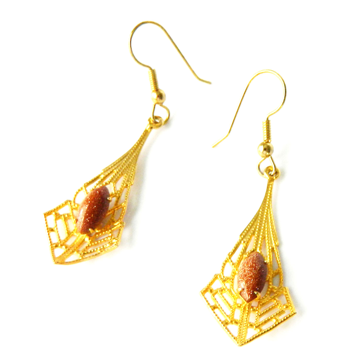 Victorian revival drop earrings