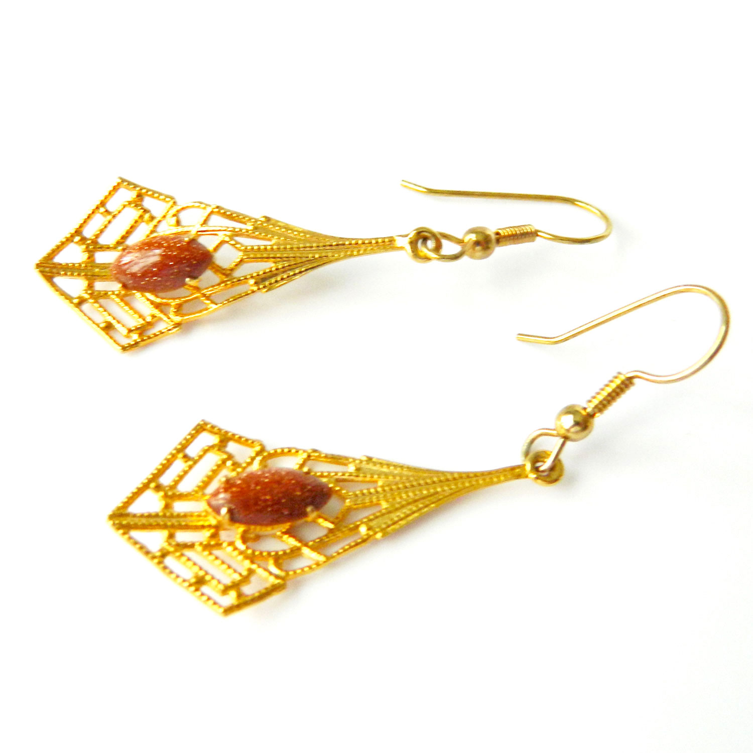 Victorian revival drop earrings