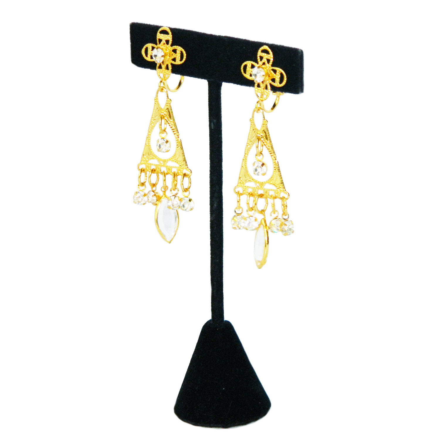 Park Lane rhinestone drop earrings
