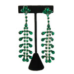 vintage long drop earrings