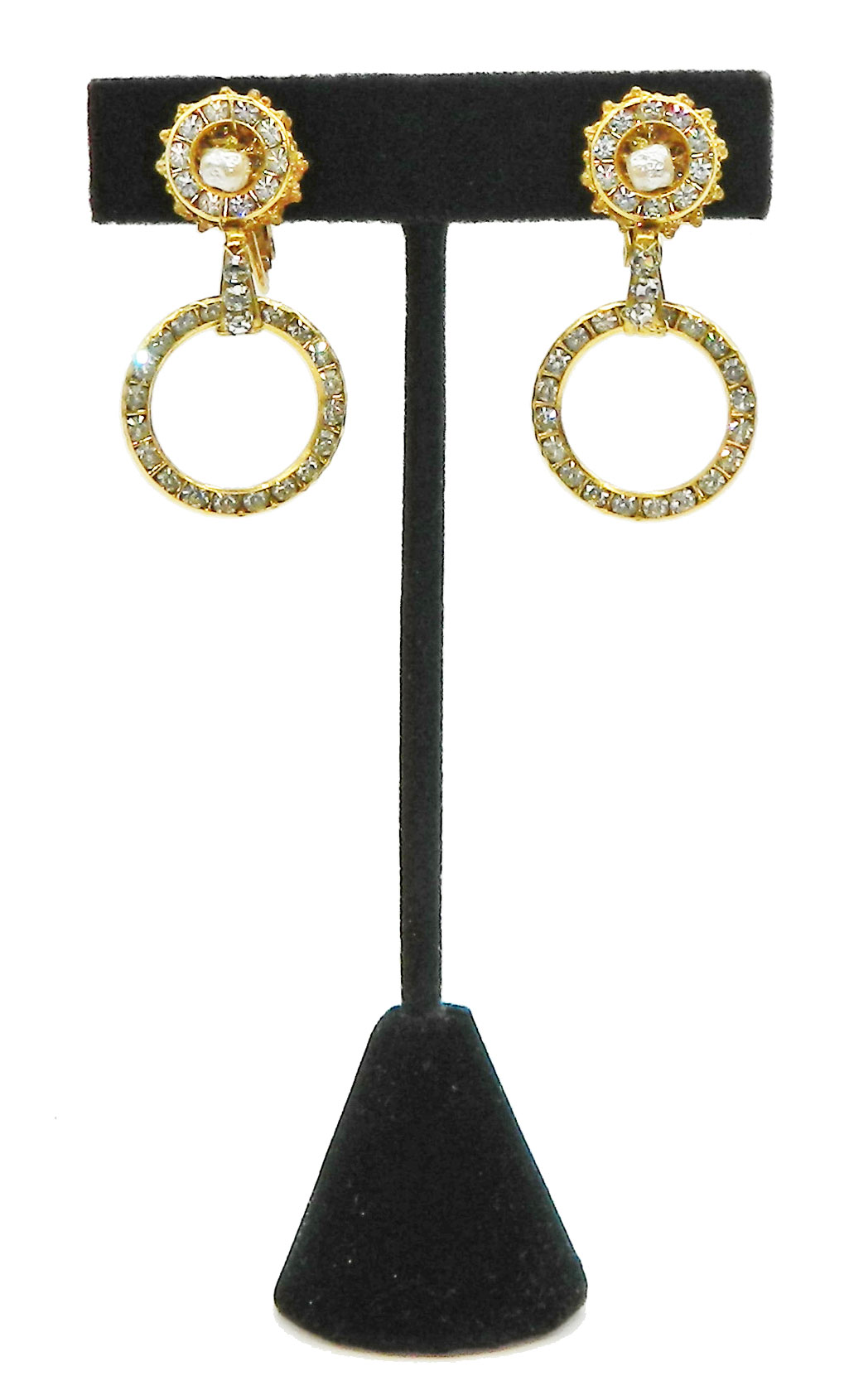 1950s Miriam Haskell earrings