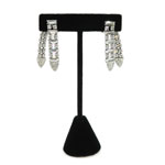 Kramer rhinestone earrings