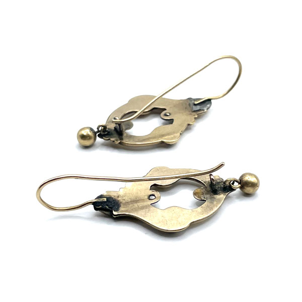 Victorian gold filled earrings