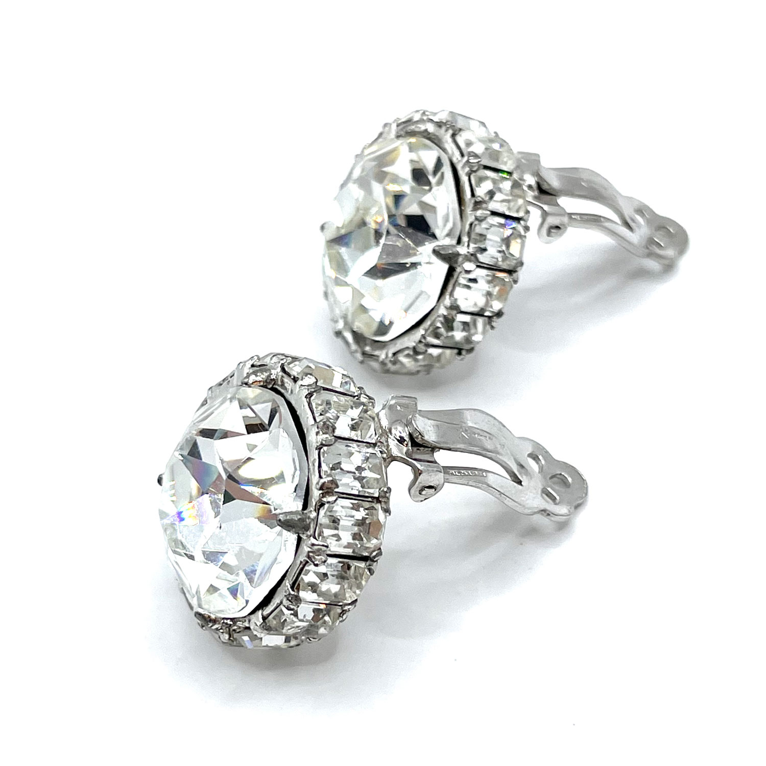 Kramer of New York rhinestone earrings