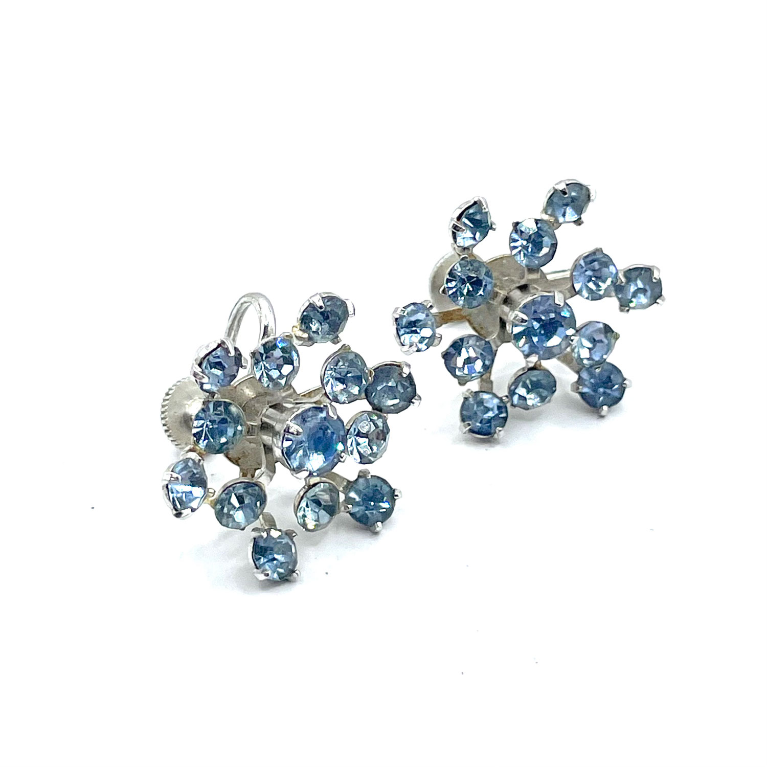 Coro rhinestone earrings