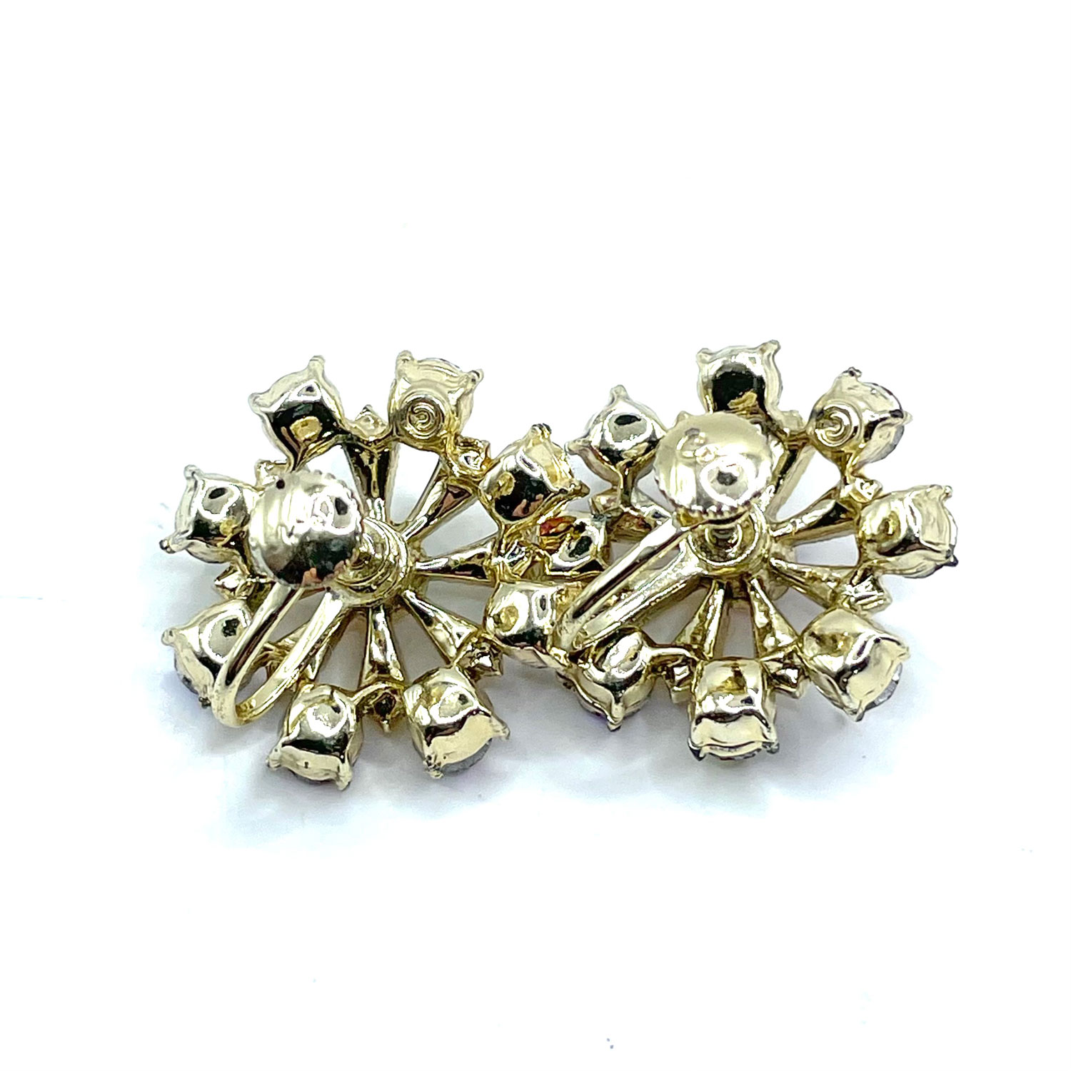 Coro rhinestone earrings