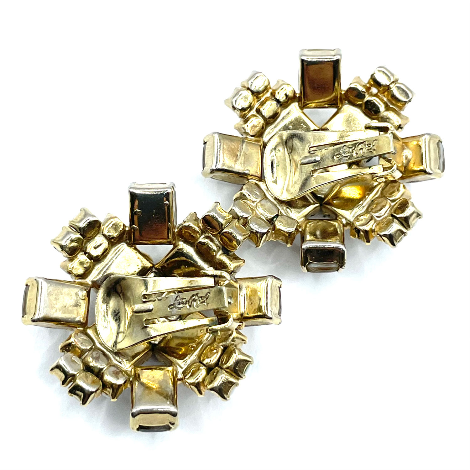 La Rel rhinestone earrings