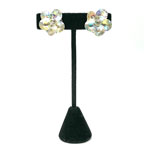 aurora borealis crystal earrings