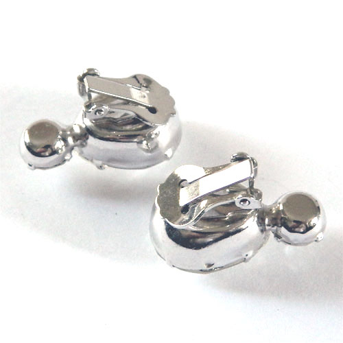 1950's Eisenberg rhinestone earrings