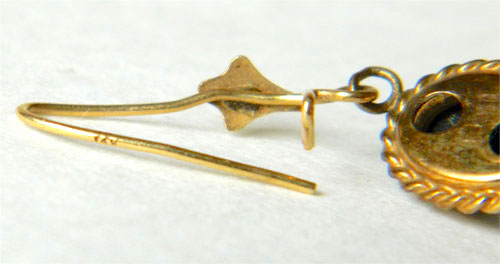 Cameo earrings
