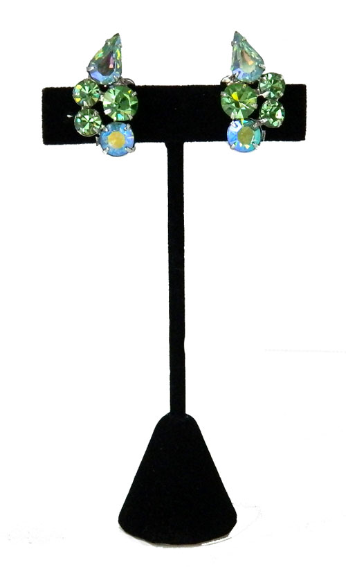 1950's Weiss rhinestone earrings