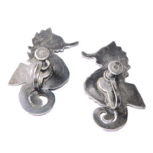 Seahorse earrings