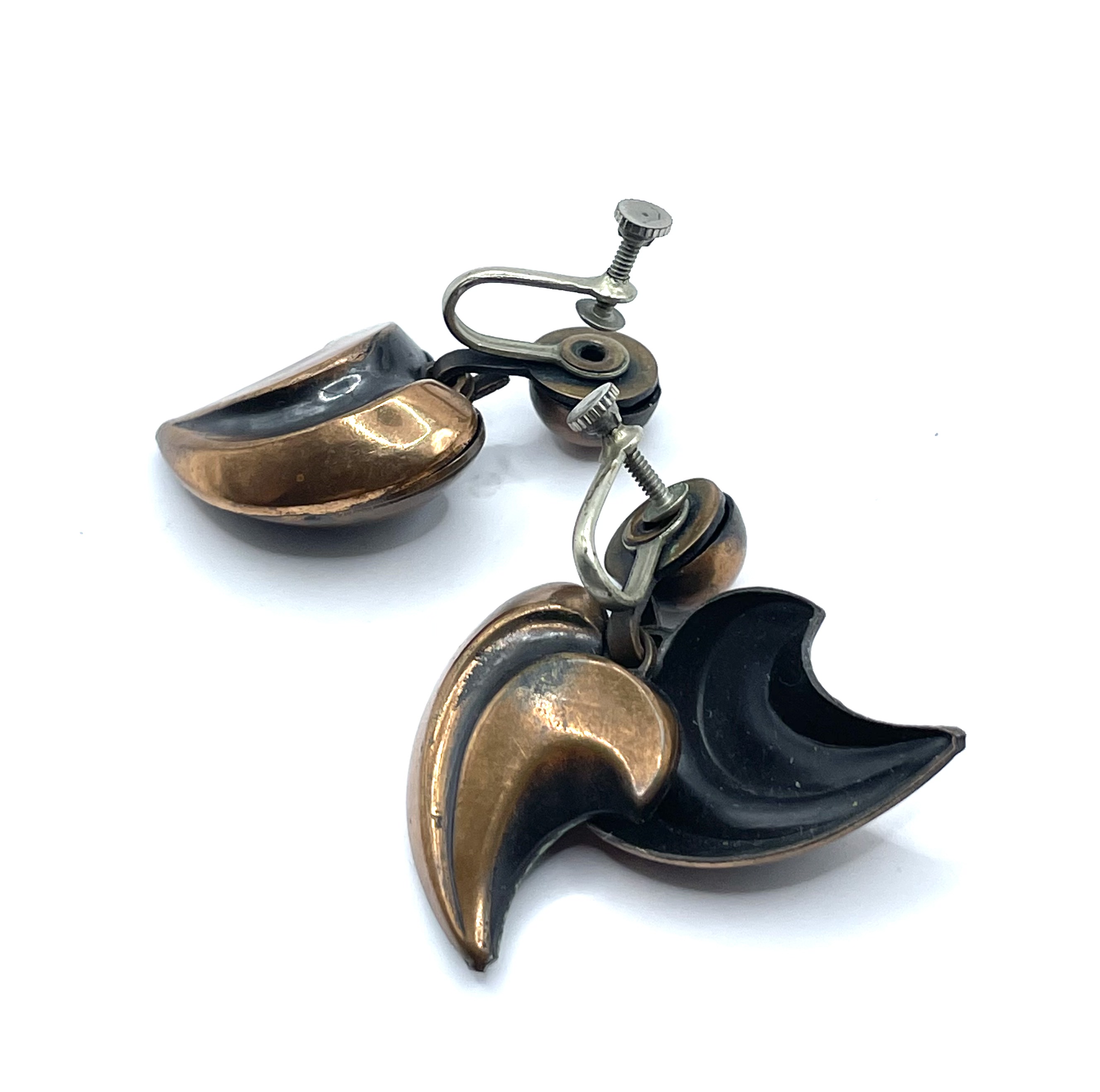 Francisco Rebajes copper earrings