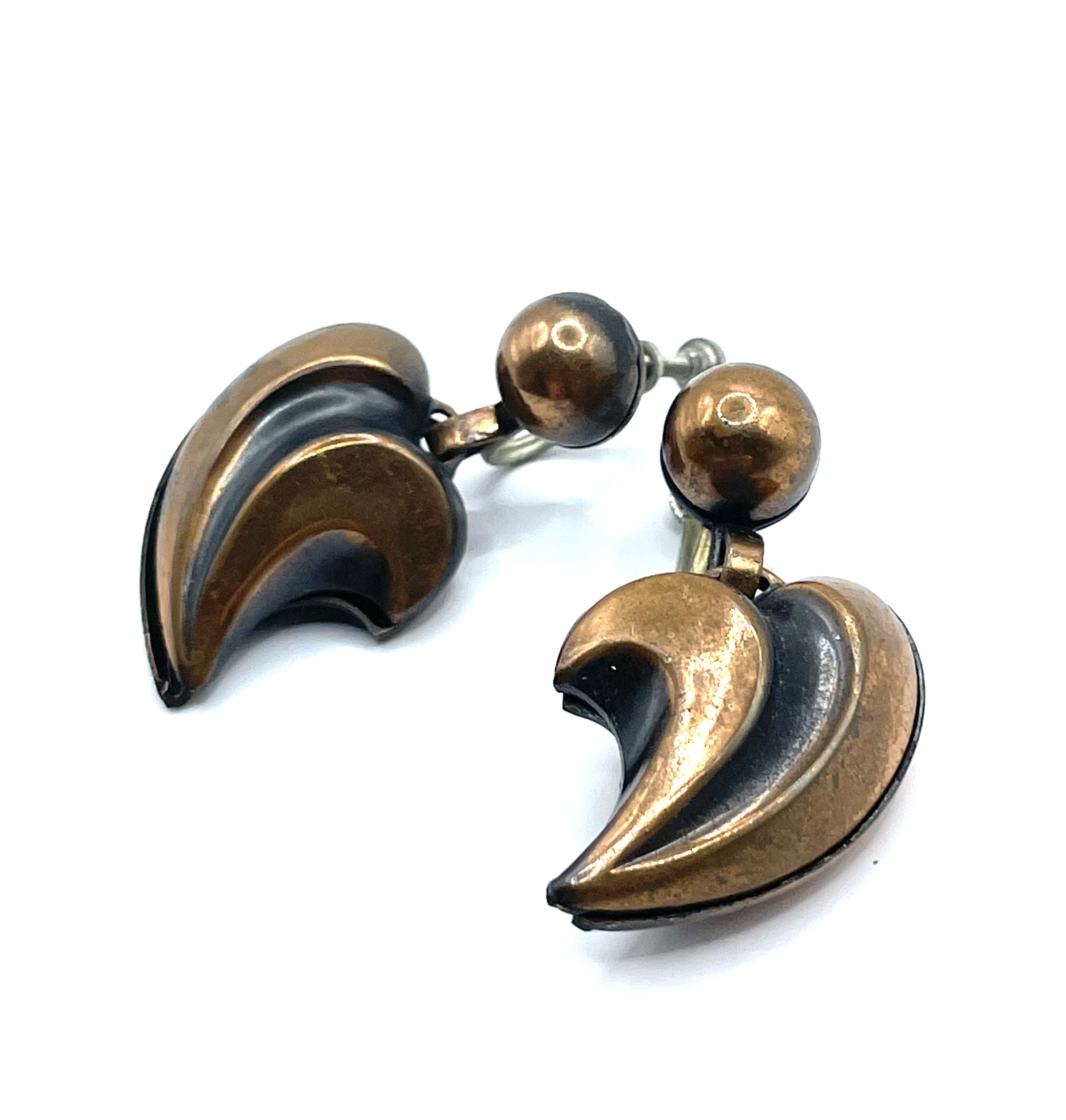 Francisco Rebajes copper earrings