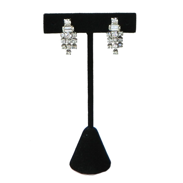 1950's rhinestone earrings