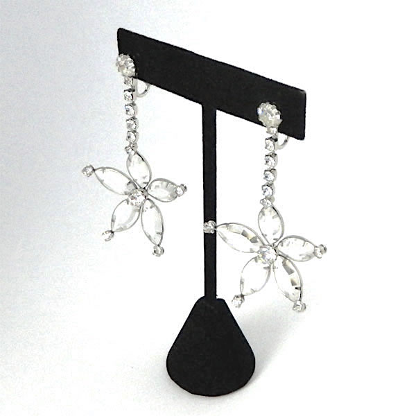 Vintage crystal drop earrings