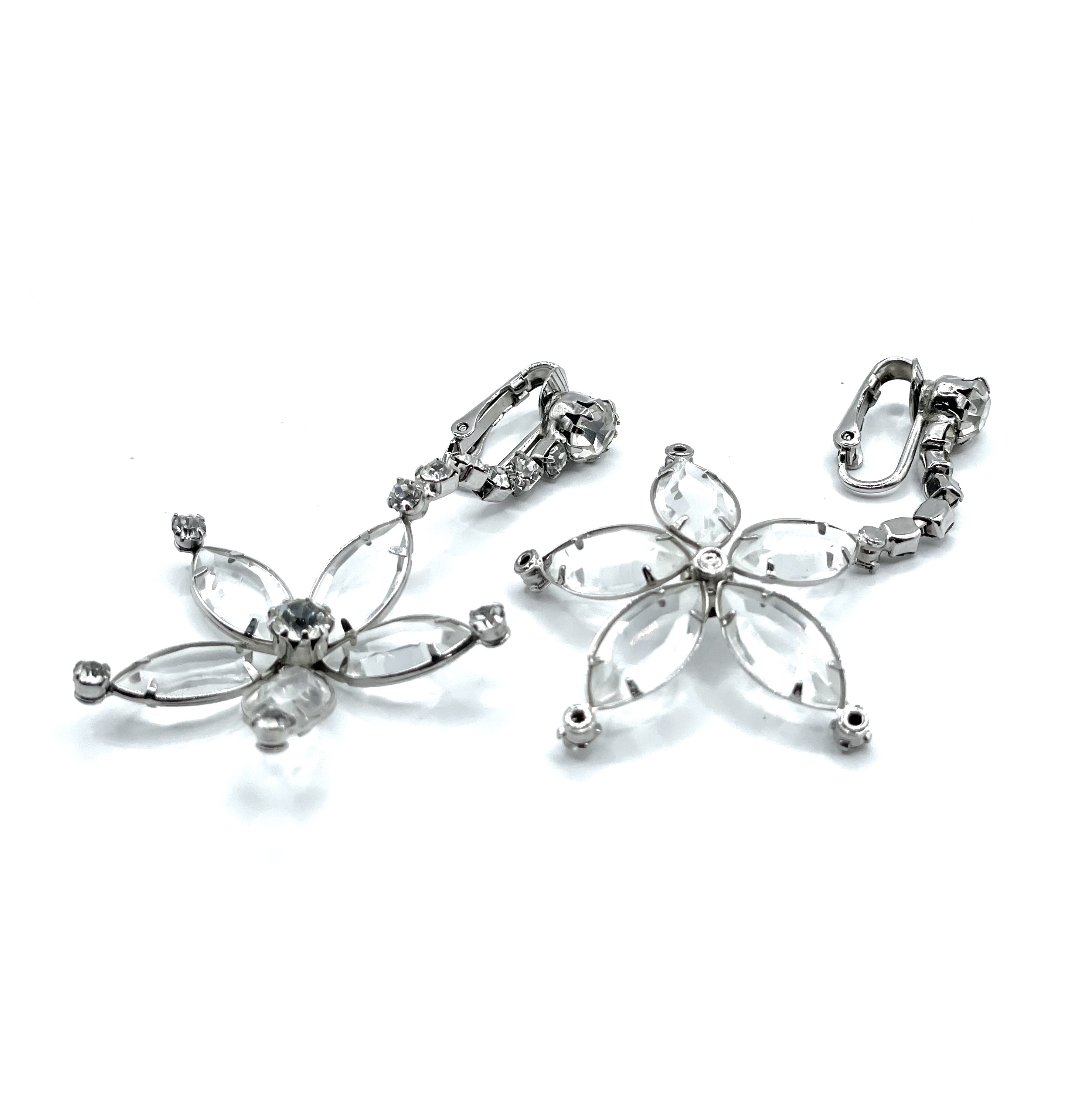 crystal rhinestone earrings