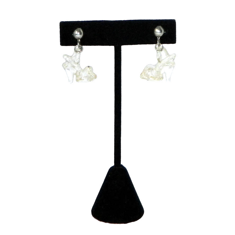 1940's platform shoe earrings