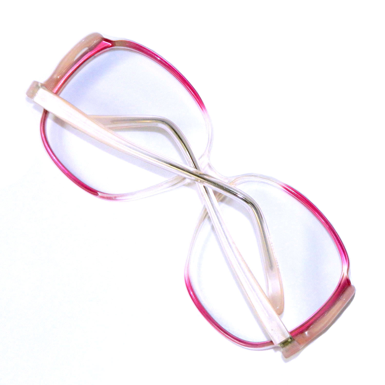 1980s pink Sofia Loren eyeglass frames
