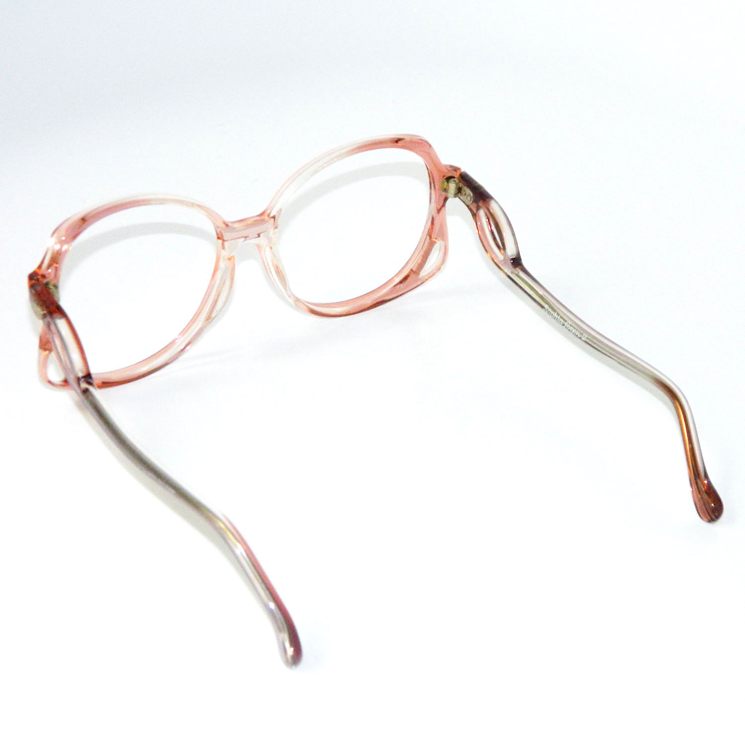 1980s pink Sofia Loren eyeglass frames