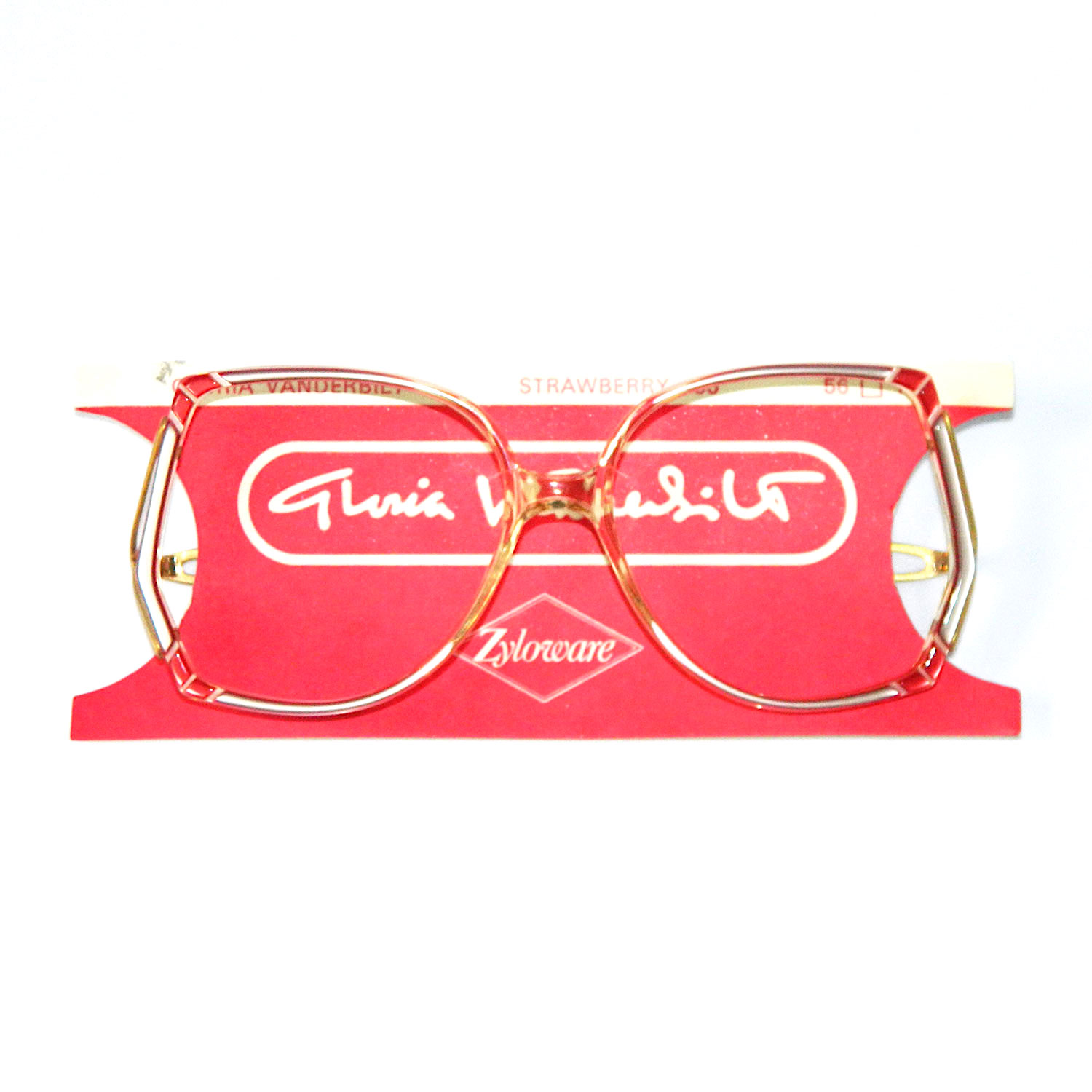 1980s Gloria Vanderbilt eyeglass frames