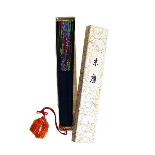 Vintage paper hand fan