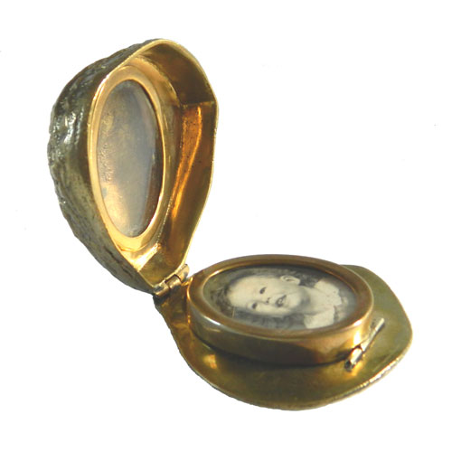 antique brass frame