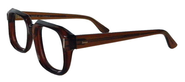 vintage amber eyeglass frames