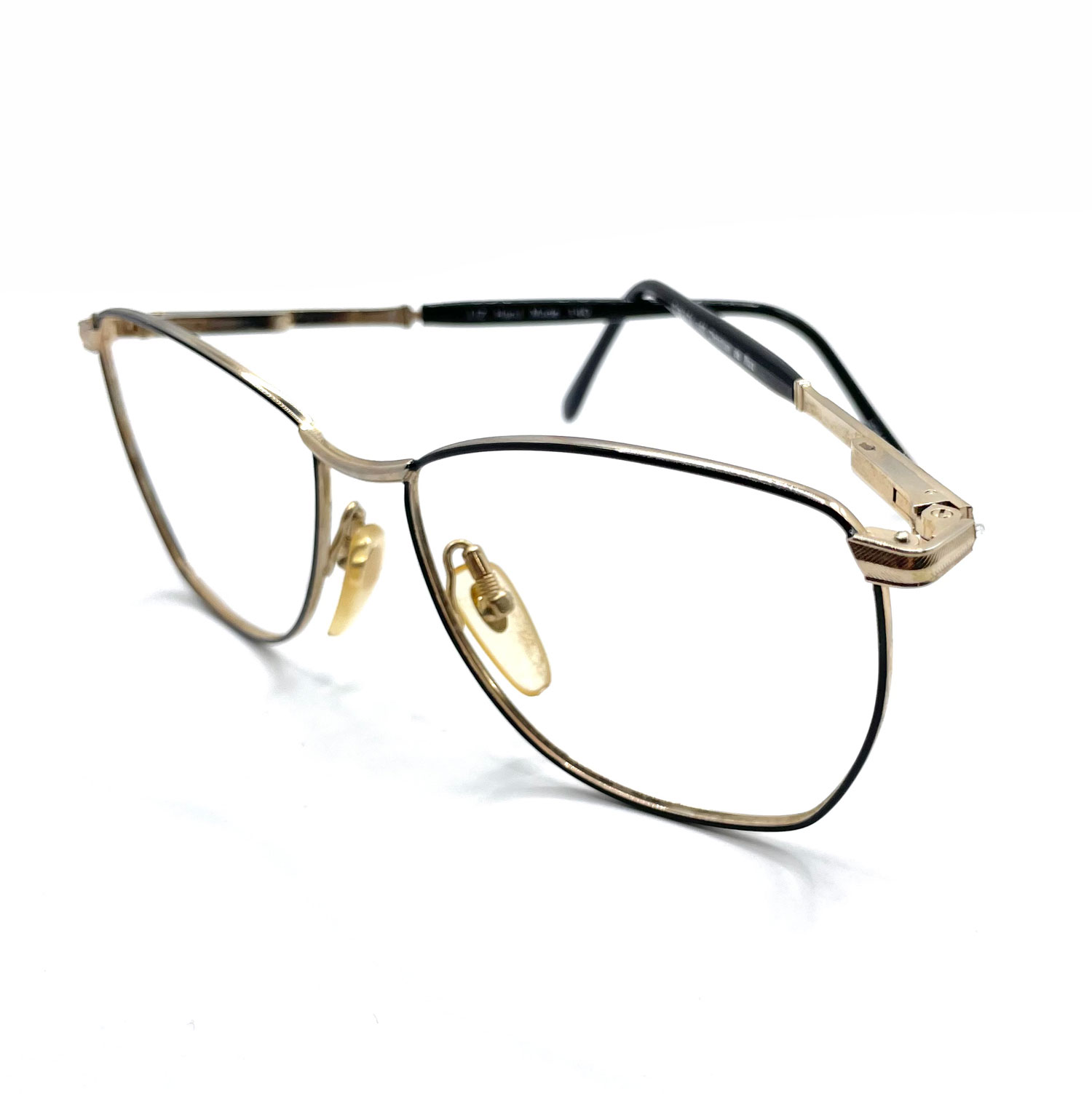 vintage black wire eyeglasses